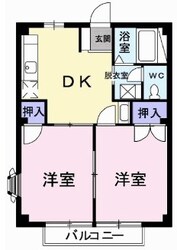 加古川駅 徒歩30分 2階の物件間取画像